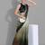 Dark green georgette woven zari work saree with blouse
