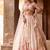 Daisy Ivory Pink Embroidered Raw Silk Lehenga Set