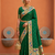 Green Color zari weawing Work Silk Saree