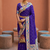 Purple Color zari weawing Work Silk Saree