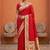 Red Color zari weawing Work Silk Saree