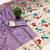 Lavender Color zari weawing Work Silk Saree