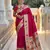 Rani Pink Color zari weawing Work Silk Saree
