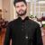  men's blackmirror work - silk kurta