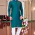  men's mirror work - silk kurta