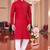  men's redmirror work - silk kurta