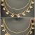 Ruby pink moissanite stones ghungroo earringswith kaan chain