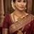 Matt finish pink green south indian bridal jewellery set