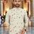   crochet embroidered  men's rayon kurta 