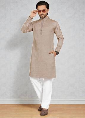 Chiku linen men's  kurta 3