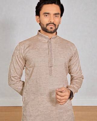 Chiku linen men's  kurta 5