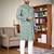  Multicolor crochet embroidered  men's rayon   kurta