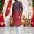  Multicolor crochet embroidered men's  rayon kurta