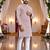  pink  schifli embroidered men's  art silk kurta