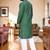  green   bandhej foil print  men's rayon  kurta