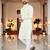  white  chikankari embroidered men's  silk kurta