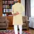 yelloww  chikankari embroidered men's  rayon kurta