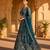 Green Sequins and Codding Embroidery Work lehenga choli