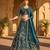 Green Sequins and Codding Embroidery Work lehenga choli