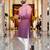  pink  crochet embroidered men's  rayon kurta
