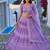 Net lehenga with thread zari & sequin work 