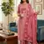Premium birds design jamdani muga cotton salwar kameez material