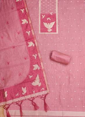  jamdani muga cotton salwar kameez material 3