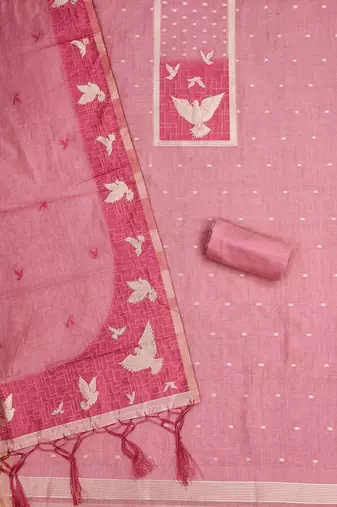  jamdani muga cotton salwar kameez material