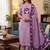 Premium birds design jamdani muga cotton salwar kameez material