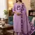 Premium birds design jamdani muga cotton salwar kameez material