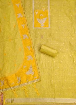  jamdani muga cotton salwar kameez material 3