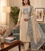 jamdani muga cotton salwar kameez material