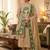 Premium birds design jamdani muga cotton salwar kameez material