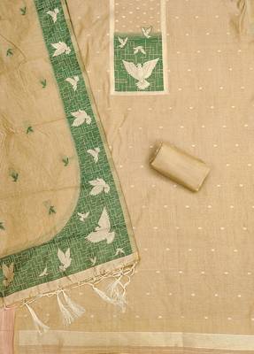  jamdani muga cotton salwar kameez material 3