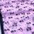 lavender printed soft linen cotton  saree with blouse