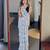 white printed soft linen cotton  saree with blouse