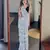 white printed soft linen cotton  saree with blouse