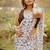 white printed soft linen cotton  saree with blouse