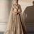 Gold Embroidered Rambagh Silk Lehenga Set