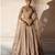 Dusty Pink Embroidered Rambagh Silk Lehenga Set