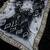 grey printed georgette saree with blouse