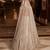 Golden Ivory Embroidered Tissue Silk Lehenga Set With Veil
