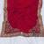 maroon sequin embroidered mirror work georgette saree with blouse