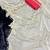 Off white hand made lace with latkan rangoli silk bollywood saree with blouse