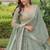 SEA GREEN SEQUINS WITH ZARI EMBROIDERY WORK Lehenga choli