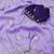 lavender embroidered moti work cut work chiffon saree with blouse