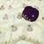 white embroidered moti work cut work chiffon saree with blouse