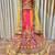 Pure Silk Party Wear Lehenga In Multi Color Color With Embroidery Work