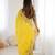 Yellow embroidered, sequin embroidered, cut work chinon silk bollywood saree with blouse