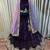 Pure Micro Velvet Wedding Wear Lehenga In Purple Color With Embroidery Work & Crystal Stone work